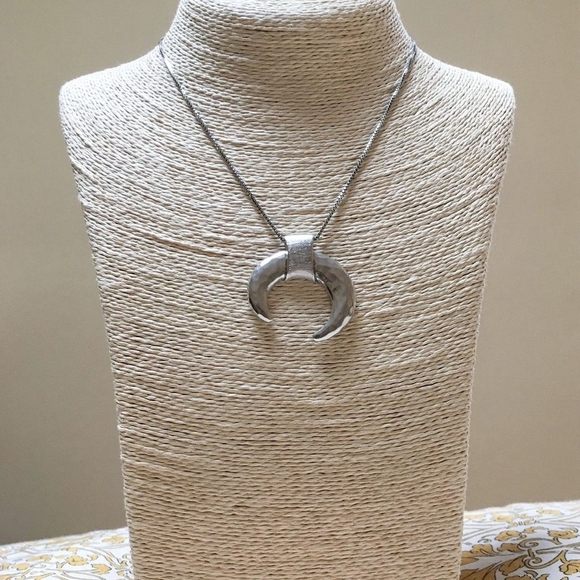 SILPADA Necklace Crescent Pendant Sterling Silver N3229 - Picture 1 of 2